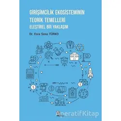 Girişimcilik Ekosisteminin Teorik Temelleri - Esra Sena Türko - Kriter Yayınları