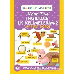 Adan Zye İngilizce İlk Kelimelerim 2 - Ferhat Çınar - Halk Kitabevi
