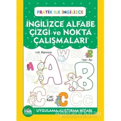 İngilizce Alfabe Çizgi ve Nokta Çalışmaları - Ferhat Çınar - Halk Kitabevi