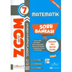 7.Sınıf Zoom Matematik Soru Bankası Günay Yayınları