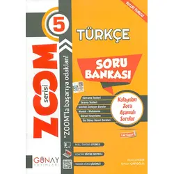 5.Sınıf Türkçe Zoom Soru Bankası Günay Yayınları