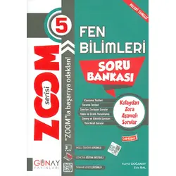 5.Sınıf Fen Bilimleri Zoom Soru Bankası Günay Yayınları