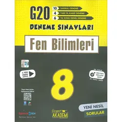 LGS 8.Sınıf Fen Bilimleri 20li Deneme Sınavı Üçgen Akademi