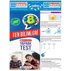 Evrensel İletişim 8.Sınıf Fen Bilimleri Yeni Nesil Yaprak Test
