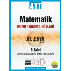AYT Matematik Tarama Föyleri 6 Fasikül Pano Yayınevi