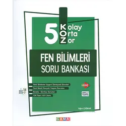 5.Sınıf KOZ Fen Bilimleri Soru Bankası Gama Yayınları