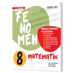 Gama 8. Sınıf Matematik Fenomen Doğrusal ve Eşitsizlikler 5. Fasikül