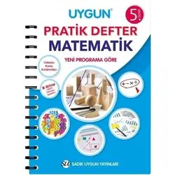 Sadık Uygun 5. Sınıf Matematik Pratik Defter