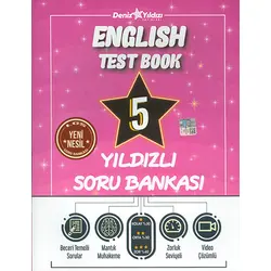 5.Sınıf İngilizce Yıldızlı Soru Bankası Deniz Yıldızı Yayınları