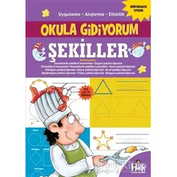 Şekiller - Okula Gidiyorum - Kolektif - Halk Kitabevi