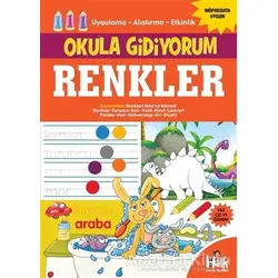 Renkler - Okula Gidiyorum - Kolektif - Halk Kitabevi