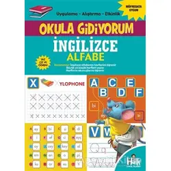 İngilizce Alfabe - Okula Gidiyorum - Kolektif - Halk Kitabevi