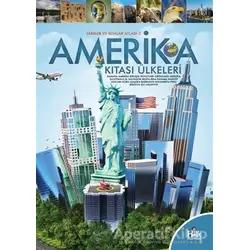 Amerika Kıtası Ülkeleri - Ülkeler ve Kıtalar Atlası 2 - Kolektif - Halk Kitabevi