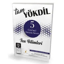 2021 Tam YÖKDİL Fen Bilimleri Dijital Çözümlü - Mustafa Demir - Pelikan Tıp Teknik Yayıncılık