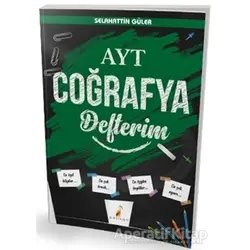 2021 AYT Coğrafya Defterim - Selahattin Güler - Pelikan Tıp Teknik Yayıncılık