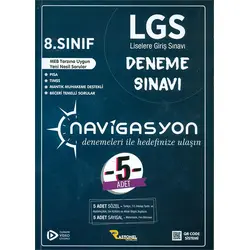 8.Sınıf LGS Navigasyon 5li Deneme Rasyonel Yayınları