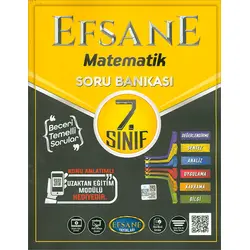 Efsane 2021 7.Sınıf Matematik Soru Bankası