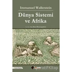 Dünya Sistemi ve Afrika - Immanuel Wallerstein - Aryen Yayınları