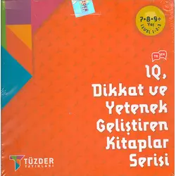 IQ Dikkat ve Yetenek Geliştiren Kitaplar Serisi (7-8-9 Yaş) (9 Kitap Takım)