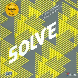Solve - IQ Dikkat ve Yetenek Geliştiren Kitaplar Serisi 7-8-9+ Yaş (Level 2) - TÜZDER Yayınları