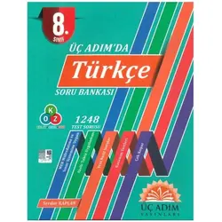 Üç Adım 8. Sınıf Üç Adımda Türkçe Soru Bankası
