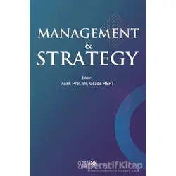 Management and Strategy - Gözde Mert - Artikel Yayıncılık