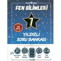 7.Sınıf Fen Bilimleri Yıldızlı Soru Bankası Deniz Yıldızı Yayınları