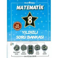 8.Sınıf Matematik Yıldızlı Soru Bankası Deniz Yıldızı Yayınları