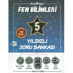 5.Sınıf Fen Bilimleri Yıldızlı Soru Bankası Deniz Yıldızı Yayınları