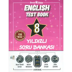 8.Sınıf İngilizce Yıldızlı Soru Bankası Deniz Yıldızı Yayınları