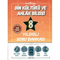 8.Sınıf Din Kültürü ve Ahlak Bilgisi Yıldızlı Soru Bankası Deniz Yıldızı Yayınları