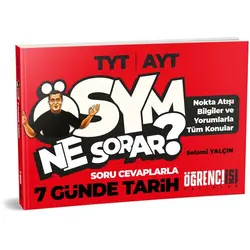 Öğrenci İşi Tyt-Ayt Soru Cevaplarla 7 Günde Tarih