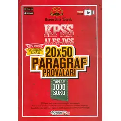 20x50 Paragraf Provaları KPSS DGS ALES DenemeBank