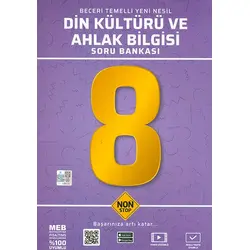 8.Sınıf Beceri Temelli Din Kültürü ve Ahlak Bilgisi Non Stop Soru Bankası Europa Yayınları