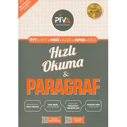 Hızlı Okuma ve Paragraf Piva Yayınları