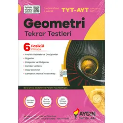 TYT-AYT Geometri Tekrar Testleri Aydın Yayınları