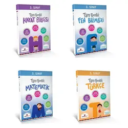 3.Sınıf Tüm Dersler Soru Bankası (4 Kitap) Sistemplus Yayınları
