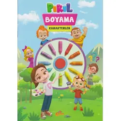Pırıl Boyama Karakterler - Neslihan Bayram Sacihan - Pırıl Yayınları