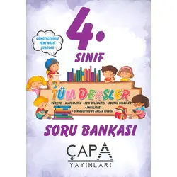 4.Sınıf Tüm Dersler Soru Bankası Çapa Yayınları