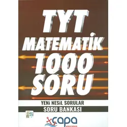 TYT Matematik Soru Bankası Çapa Yayınları