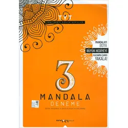 2021 TYT 3 Deneme ÖSYM Tarzı 3 Mandala Hediyeli Marka Yayınları