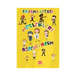 Meslekleri Öğreniyorum Boyama Kitabı - Emine Yıldızgil - Parana Yayınları