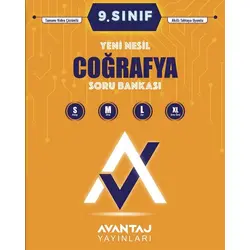 Avantaj 9. Sınıf Coğrafya Soru Bankası 2024 öncesi müfredat