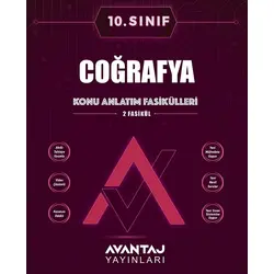 Avantaj 10. Sınıf Coğrafya Konu Anlatım Fasikülleri