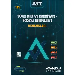 AYT Türk Dili ve Edebiyatı, Sosyal Bilimler-1 Denemeleri Avantaj Yayınları