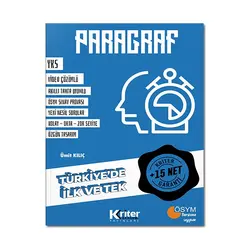 Kriter Akademi TYT AYT 15 Net Garantili Paragraf