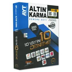 Altın Karma 2021 AYT 10 Farklı Yayın 10 Farklı Deneme