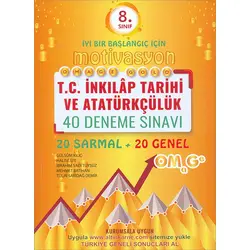 8.Sınıf Omage Gold Motivasyon İnkılap Tarihi 40 Deneme Sınavı Omage Yayınları