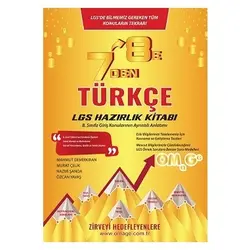 7 den 8 e LGS Türkçe Hazırlık Kitabı Omega Yayınları