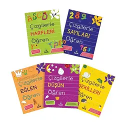 Çizgilerle Öğren Serisi (5 Kitap Takım) - Kolektif - Floki Çocuk